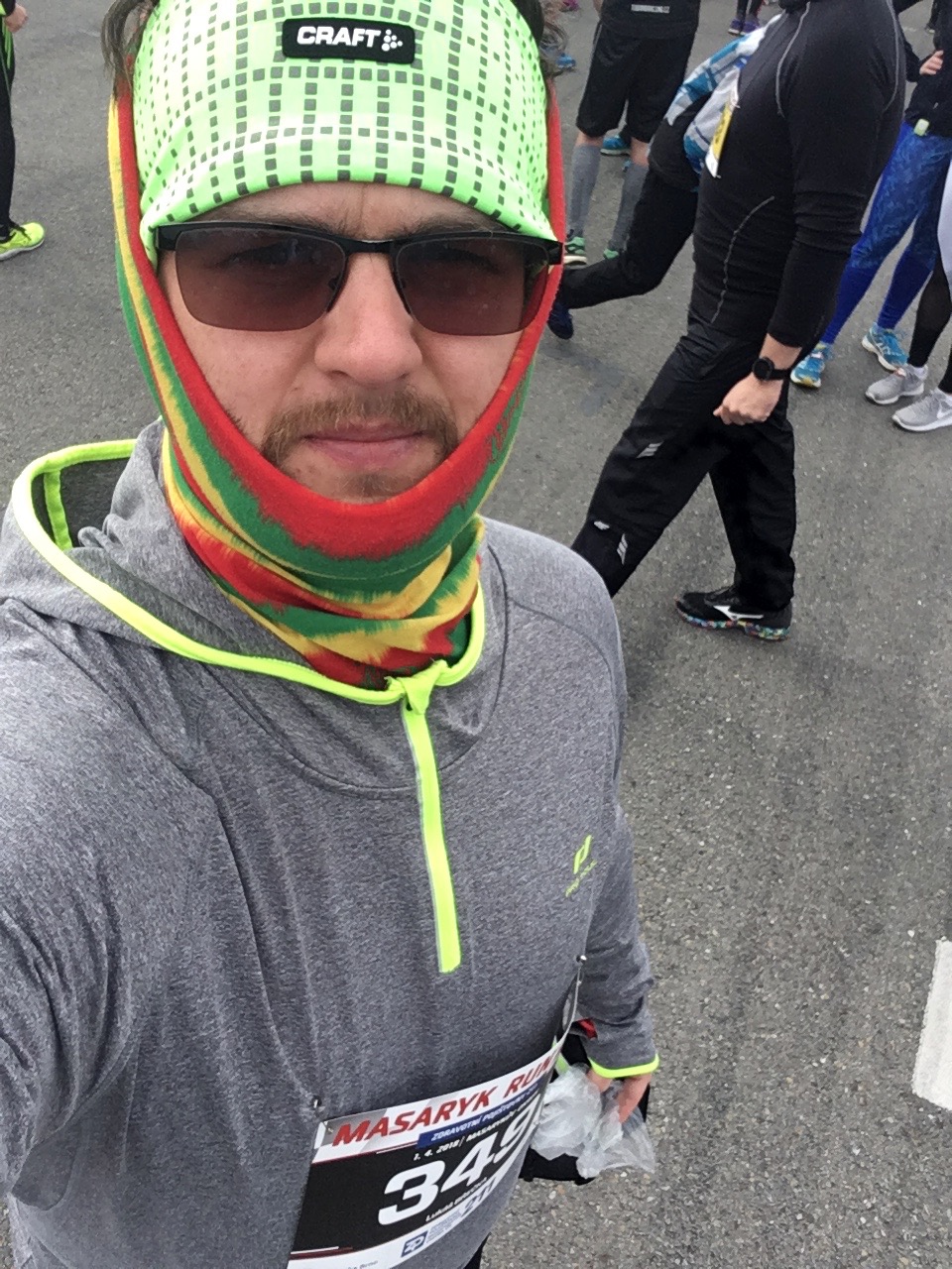 Masaryk run 2018: nezbytná předzávodní selfie